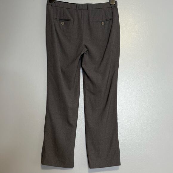 Theory Grey Virgin Wool Hartsdale Crop Trouser Dress Pants 2 - Picture 5 of 6